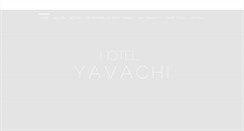 Desktop Screenshot of hotelyavachi.com