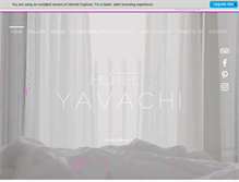 Tablet Screenshot of hotelyavachi.com